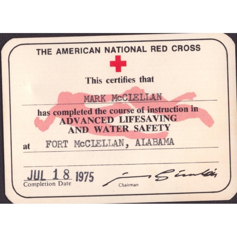 Vintage Alabama Red Cross Instructor Cards & Medical Self Help Training Lot 4pc - Picture 15 of 16